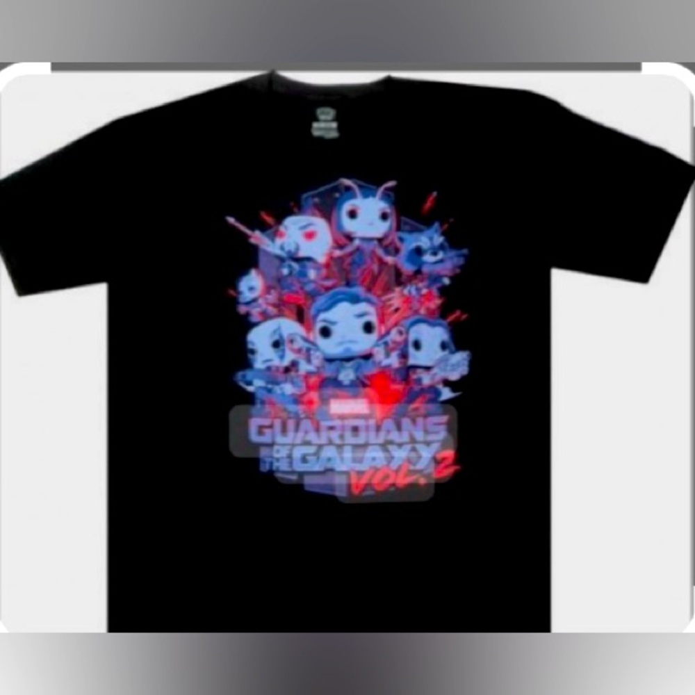 💥MARVEL💥POP TEES!GUARDIAN of the GALAXY VOL2 ORIGINAL GANG sz XL 100%cottonNWT